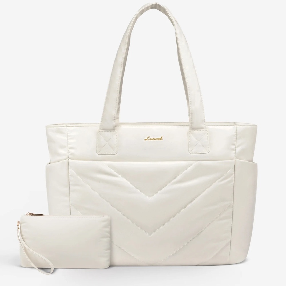 Lovevook 2Pc Lightweight Puffy Totebag